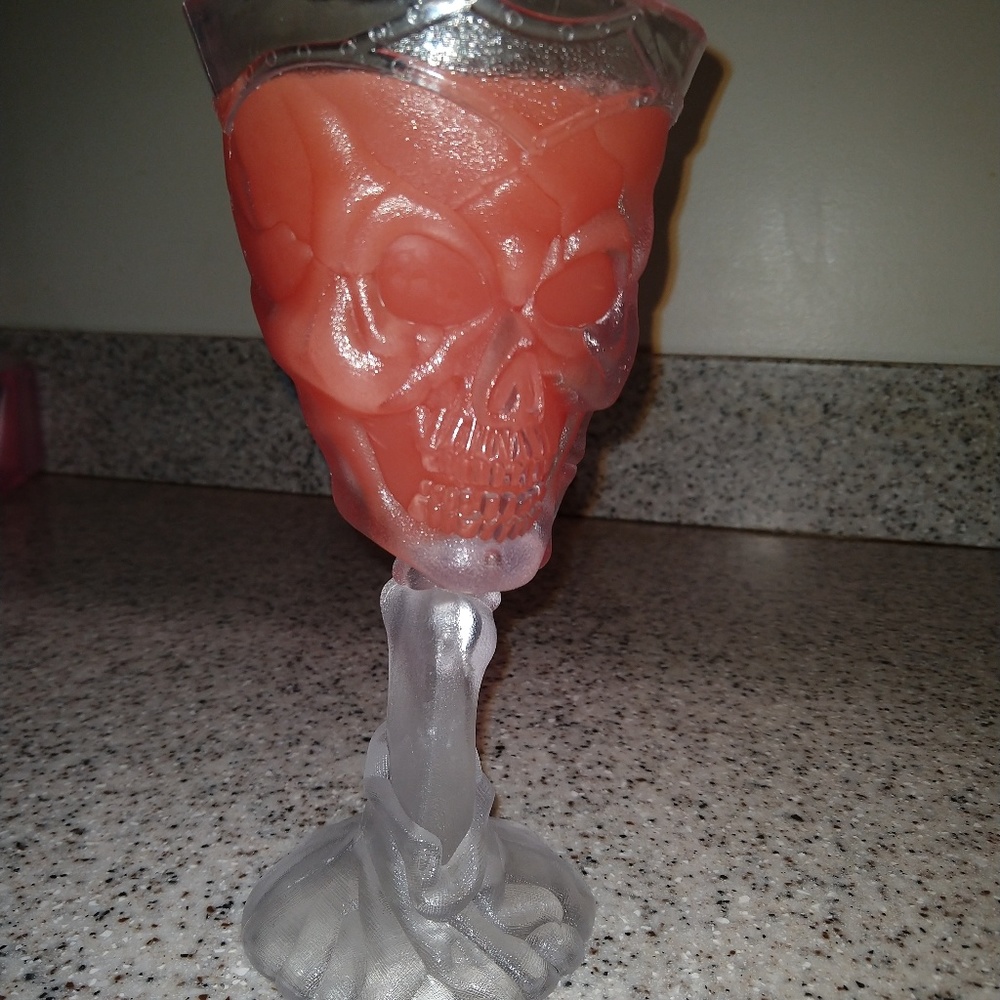 Skull goblet/wine glass